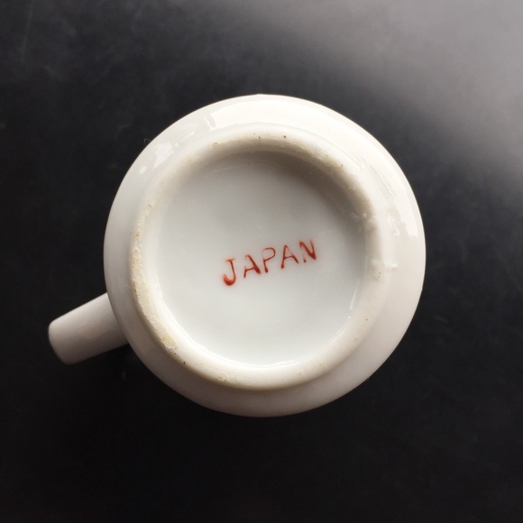 Vintage 1970s cream & sugar set - Picture 8 of 14